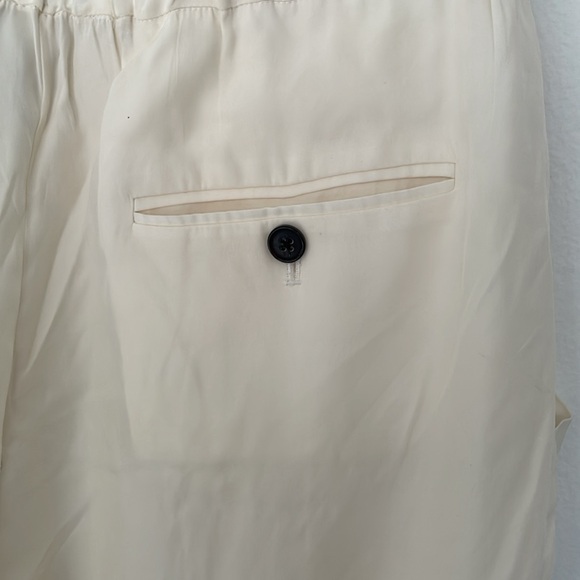 3.1 Phillip Lim Cream Draped Pocket Elasticized Waist Trousers - Picture 4 of 9